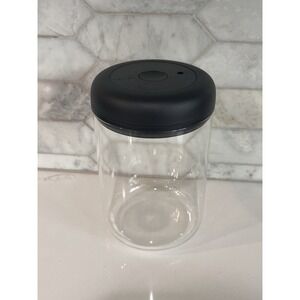 Fellow Atmos Vacuum Seal Canister Clear Glass 1.2 L Coffee Snack Food Storage